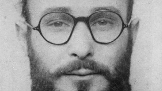 A 1944 identification photograph of Juan Pujol García, codenamed GARBO, disguised as one of his fictitious sub-agents